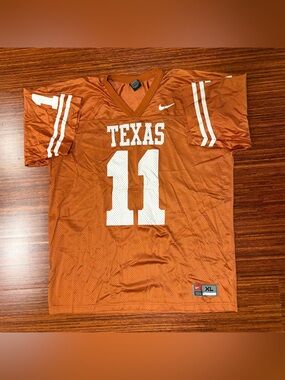 Vintage Y2K Nike Texas Longhorns #11 Football Jersey college game day